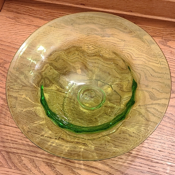 Bullicante blown glass centerpiece compote bowl - Picture 5 of 6